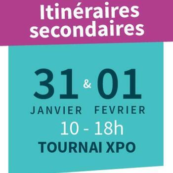 Le salon "Itinéraires secondaires" fait son grand retour à Tournai EXPO !